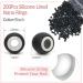 Vlasy Nano Beads 3.0mm 200PCS + 2PCS Hair Extension Loop Threaders Set (Black) - for Hair Extensions/Tinsel - Buy Online on GoSupps.com