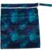 4-Piece Set: Medium Wet Bag & 3 16 Regular Charcoal Bamboo Mama Cloth Pads - Blue Whale Design - Buy Online on GoSupps.com