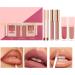 Lot de 6 b tons de maquillage mat pour femme - Longue dur e - Kit de maquillage hydratant pour le quotidien les loisirs les occasions la photographie les voyages - Buy Online on GoSupps.com