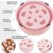 Mediloe Slow Feeder Dog Bowl - Anti-Gulp Bloat Stop Bowl - Pink Slow Feed Bowl - Buy Online on GoSupps.com