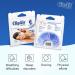OSCIMED ClipAir Nasal Dilator: Anti-Snoring Snore Solution - BPA Free Sleep Aid for Breathing - S/M/L Pack - Buy Online on GoSupps.com