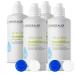 Lensdeal contact lenses FLUESTATION FOR SWICE LINSENS Care product with hyalurone all-in-one combination solution 4 bottle of 360ml contact lens fluid including 4 lentil containers