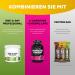 Buy Biotechusa BCAA Zero - Vegan Essential Amino Acid Powder | 6g BCAA & Instant L-Leucine | Sugar-Free Lactose-Free Gluten-Free | 700g Apple Flavor - Buy Online on GoSupps.com