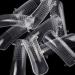 Polygel Nail Forms Acrylic Nail Extension Forms Full Cover Nail Tips False Clear Nail Tips with Scale Dual Forms for Polygel 100PCS/Set - Buy Online on GoSupps.com