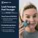 KOAPro Facial Cleansing Brush - Waterproof Exfoliating Face Scrubber for Men & Women | 3-in-1 Rechargeable Electric Massager Tool - Buy Online on GoSupps.com