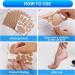 WLLHYF Moleskin Tape Adhesive Pads - Comfortable Blister Prevention for Heel Pain & Blisters - Buy Online on GoSupps.com