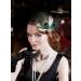 IYOU Peacock Feather Flapper Headpiece Green 1920s Gatsby Hair Clips Feastival Festival Wedding Hair Accessories for Women - Buy Online on GoSupps.com