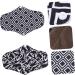 Set of 4 Washable Cloth Panty Liners | Reusable Menstrual & Incontinence Pads | Heavy Flow Washable Napkins | Eco-Friendly Cloth Pads - Buy Online on GoSupps.com