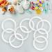 Buy SWYSGS 9 PCS Safe Pacifier Holder Set - Transparent Dummy Accessories & Chain Clips for Babies - International Shipping Available - Buy Online on GoSupps.com