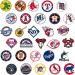 AcAliA 90 Pcs Sports Stickers: Baseball Team Logos, Balls, Caps | Waterproof Vinyl Stickers for Hydroflask Bottles (90L) - Buy Online on GoSupps.com