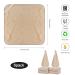 Sinland Microfiber Facial Towels - Quick Dry Absorbent Washcloths & Soft Makeup Remover Cloths (6 Pack 30.5 x 30.5 cm) - Ideal for Sensitive Skin - Buy Online on GoSupps.com