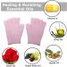 JIAHAO Womens Gel Moisturizing Gloves Day Night Instantly Repair Eczema Dry Rough and Cracked Hands Gel Lining Infused with Essential Oils and Vitamins Pink - Buy Online on GoSupps.com