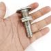NRC&XRC Marine Grade Stainless Steel Barbed Short Straight Thru-Hull 1/2 ID with Nut & Custom Gasket for Boat - Buy Online on GoSupps.com