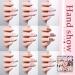 U-Shinein French Press On Nails 9 Colors French Fake Nails Full Cover French Nail Tips 135 Pieces Short False Nails with Pre-Applied Base Coat & Tip Primer Pre-made French Tips for Women 04 - Buy Online on GoSupps.com