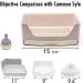 Rabbit Litter Box - Bonus Pads, Drawer, Corner Toilet Box - Ideal for Guinea Pigs, Chinchillas, Ferrets - Cream - Buy Online on GoSupps.com