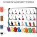 4 Pack Wall-Mounted Sewing & Embroidery Thread Rack - Large 32-Spool Metal Holder Organizer in Black - Buy Online on GoSupps.com