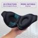 WOVTE Cooling Eye Mask Reusable Hot or Cold Therapy Gel Bead Eye Mask with Soft Plush Backing and Adjustable Strap for Puffy Eyes Dry Eyes Dark Circles Headache (Black) - Buy Online on GoSupps.com