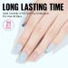 TOMICCA Baby Blue Gel Nail Polish - Long Lasting Sky Blue UV/LED Soak-Off Gel, Perfect for Manicure Salon or DIY at Home - Buy Online on GoSupps.com