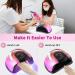 268W UV LED Nail Lamp for Gel Polish | 4 Timer Settings | Professional Manicure Nail Dryer with Auto Sensor - Buy Online on GoSupps.com