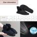 Unisex Open Toe Diabetic Shoes | Adjustable Arthritis Edema Slippers for Swollen Feet | Medical Cast Shoes for Plantar Fasciitis & Bunions | Black Size 11 - Buy Online on GoSupps.com