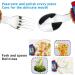 Baby Spoon Fork Set - 2 Piece Toddler Feeding Learning Cutlery BPA-Free Silicone & Stainless Steel Easy Grip & Heat-Resistant - Ideal for Babies 12+ Months - Blue - Buy Online on GoSupps.com