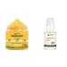 AMVital Turmeric Skincare Bundle: Turmeric Body Scrub (220g) & Turmeric Face Serum (30ml) - Natural Exfoliating and Hydrating Skincare Set