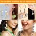 Hypoallergenic Earring Hooks Kit - Thrilez 600Pcs for DIY Jewelry Making (Silver & Gold) - Buy Online on GoSupps.com