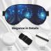 Daisy Flowers Print Unisex Eye Mask | Soft Comfortable Light-Blocking Sleep Mask - International Shipping Available - Buy Online on GoSupps.com