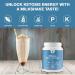 Gluten-Free Meal Replacement Powder - MCT Coconut Oil & Grass-Fed Whey Protein | Low Carb Energy Boost | 742g Vanilla - Buy Online on GoSupps.com