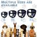 2 Pack Adjustable Dog Diapers for Bitches - Reusable Heat Pants with 16 Hygiene Pads Black & Blue (Large) - Ideal for Menstrual Periods | International Shipping Available - Buy Online on GoSupps.com