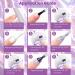 Holographic Nail Polish Set - 6PCS Spring-Summer Colors | Silver, Gold, Violet, Green, Blue, Rose Gold | 7.5ML Gel Polish | Nail Art Manicure Salon | US029 - Buy Online on GoSupps.com