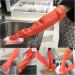 Home Long Rubber Gloves for Kitchen Dishwashing Waterproof Washing Latex Gloves Red Cleaning Washing Bowls Gloves Tools Rojo - Buy Online on GoSupps.com