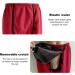 Daily Wear Incontinence Open Crotch Pants for Elderly | XL-XLarge | Easy Wear Nursing Aid | Red - International Shipping - Buy Online on GoSupps.com