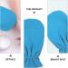 Sewroro Moufles Exfoliants aux Huiles Essentielles pour Soins Spa des Mains Moufles Thermoth rapie Bleus 1 Paire Masque Hydratant Mains Femme pour Conservation Chaleur et Soin Peau - Buy Online on GoSupps.com