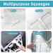 EVURU Squeegee for Window Cleaning with Spray Double-Sided Spray Expansion Window Cleaner Spray Window Cleaning Brooms Dual Side Mist Detachable Assembly Glass Cleaning Mop - Buy Online on GoSupps.com
