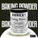 Borwick Baking Powder Tin Pick N Mix | Choose From 3 Flavours |Baking Powder Bicarbonate of Soda Cornflour - Pack of 3 - Buy Online on GoSupps.com