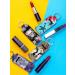Cool Punk Skull Pattern Lip Gloss Tube Holder Keychain - Neoprene Chapstick Sleeve | International Shipping - Buy Online on GoSupps.com