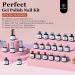 Modelones 24 Pcs Gel Polish Nail Kit - 20 Nude Pink Gray Neutral Colors - 7ml - Prep Bond Primer - Glossy & Matte Top Base Coat - Nail Art Manicure DIY Salon Gift Kit: Halloween A1 - Navy Burgundy - Buy Online on GoSupps.com