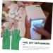 SOESFOUFU 1 Pair Nail Gloves Nail Polish Elastic Spandex Care - Buy Online on GoSupps.com