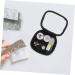 Hapinary Contact Lens Container Set - Travel Kit with Mirror Multi-Color Eye Care Case 11x9cm Storage Box for Lenses & Glasses - Buy Online on GoSupps.com