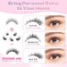 Glowing Win 144 PCS Eyelash Extensions Set - DIY Cluster Lashes with Bond & Seal Tweezers - 8-16mm Natural False Eyelashes - Buy Online on GoSupps.com