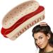 Food Hair Clips - Hamburger Small Hair Clip | Hot Dog Claw Clips Bread Hair Claw Clips for Women Girls Hair Clip for Styling Littryee Red - Buy Online on GoSupps.com