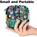 Blooming Cactus Menstrual Bag for Women - Portable Succulent Storage Pouch with Zipper for Teens & Girls - Buy Online on GoSupps.com
