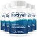 (5 Pack) Optivell Eye Capsules Optivel Pills Vitamins Eye Care Wellness Supplement Healthy Eyesight Retina Sharper Vision Support Formula Clear Eyes Ocular Comfort Health Visual Balance (300 ct)