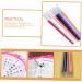 Housoutil 1 Set Manicure Exercise Book Nail Art Liner Nail Manicure Kit Nail Art Pen Nail Practice Liner Pen Nail Art Practice Kit Nail Kit Nail Detail Pen Training Card Wooden - Buy Online on GoSupps.com