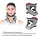 SAFWEL Neck Retractor Collar - Heated Neck Support with 3 Adjustable Temperature Levels for Neck Stretch & Relief - Buy Online on GoSupps.com