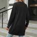 Gefomuofe Cardigan Women's Long Cardigan Lightweight Loose Cardigan Long Cardigan Women's Lightweight Loose Casual Cardigan Sun Protection Shirt Holiday Beach Blouse L Black - Buy Online on GoSupps.com