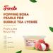 Fanale Lychee Popping Boba 100% Fat Free Vegan Non-GMO & Gluten Free Bursting Boba Pearls Flavored Pearls for Bubble Tea Shakes Desserts & Smoothie Popping Boba Pearls 1 Pound (Pack of 1) Lychee 1 Pound (Pack of 1) - Buy Online on GoSupps.com