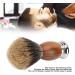 Professional Portable Shaving Brush - Ergonomic & Elegant Composite Wood Bart Care for Men | Perfect for Hairdressing Salons - Buy Online on GoSupps.com