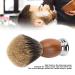 Buy Salon Razor Brush for Men - Composite Wood Bearing for Safety Razors & Beard Care | Perfect Shaving Cream Brush for Home Hairdressers - Buy Online on GoSupps.com